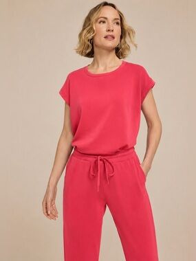 Maurices XL Cloud Scuba Knit Crew Neck Tee
Coral